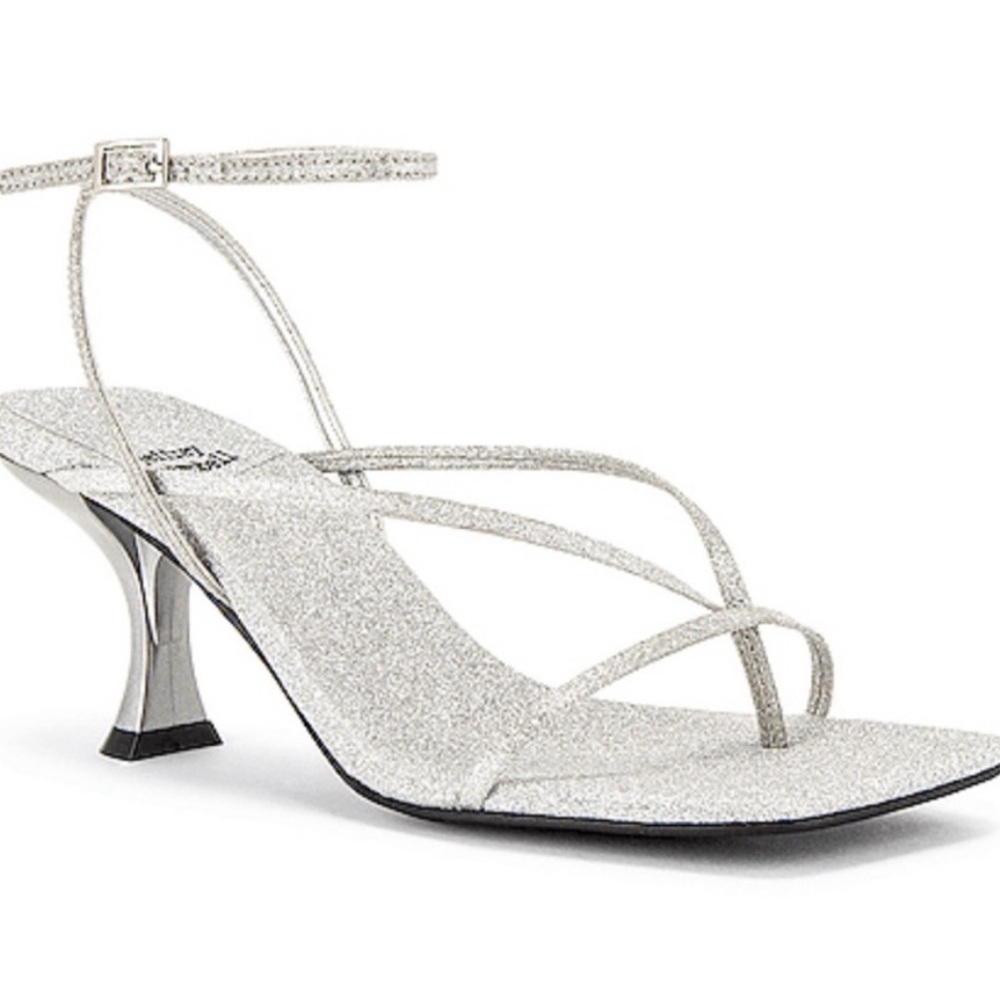 Jeffrey Campbell Sparkly Fluxx sandal